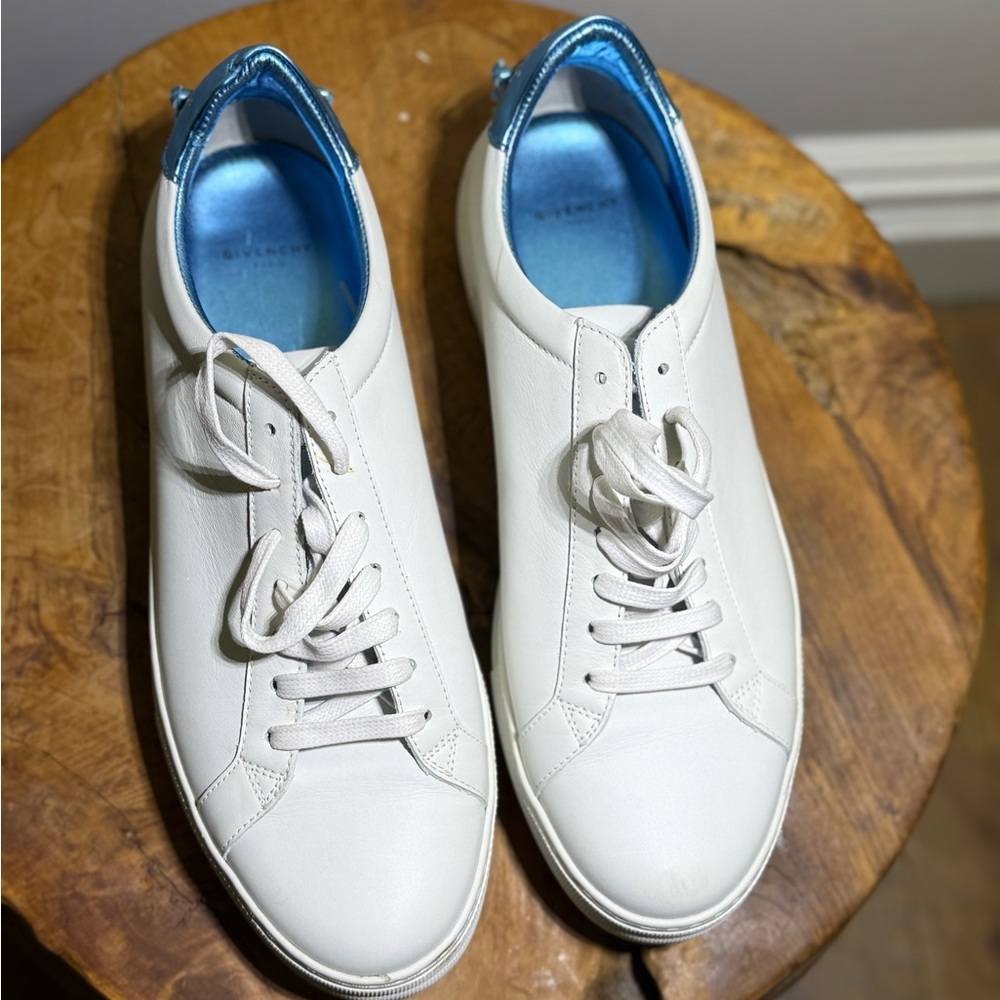 Givenchy White Leather Sneakers